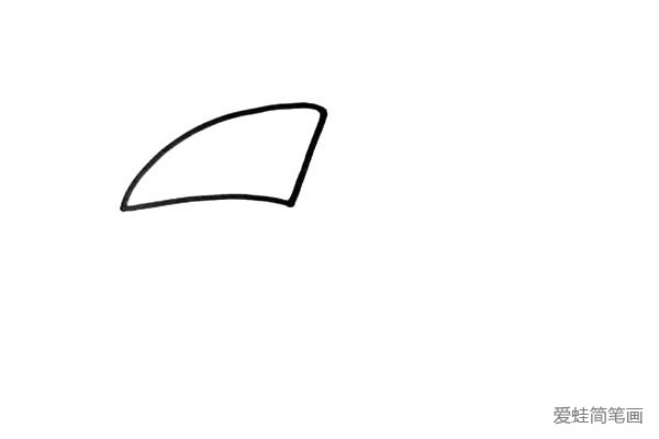 卡通大嘴鸟简笔画
