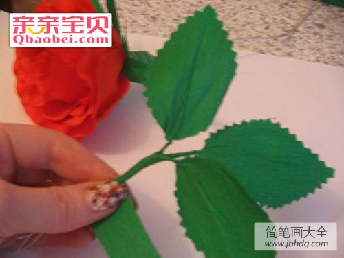 情人节手工玫瑰制作
