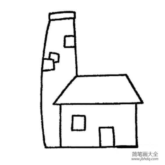 最简单的房子画法
