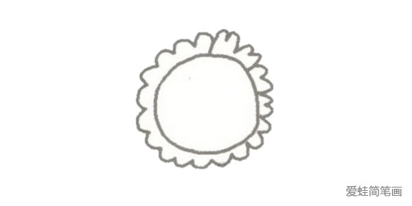 向日葵简笔画