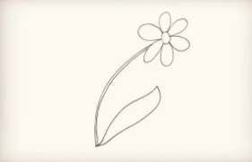 太阳花简笔画