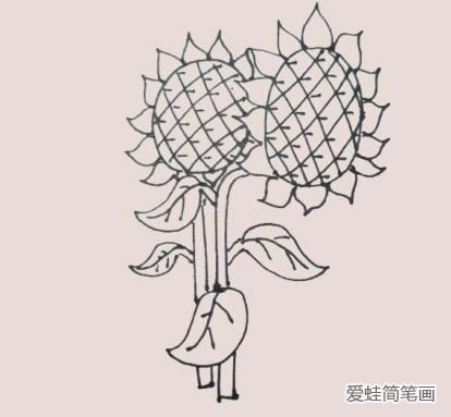 简单又漂亮的向日葵