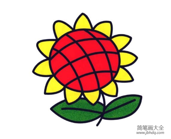 向日葵的画法
