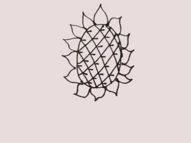 简单又漂亮的向日葵