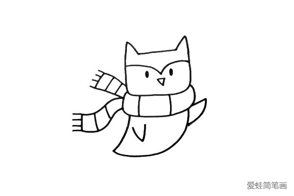 4.再加细节和可爱的小翅膀。