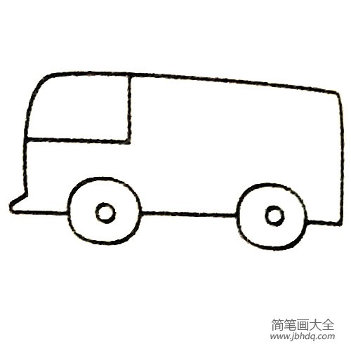 消防车简笔画大全及画法步骤