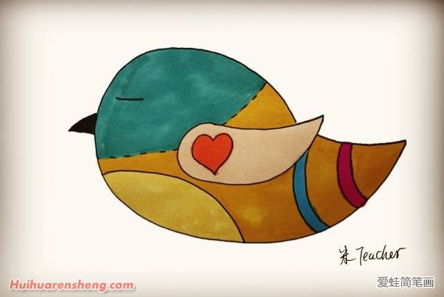 小鸟简笔画