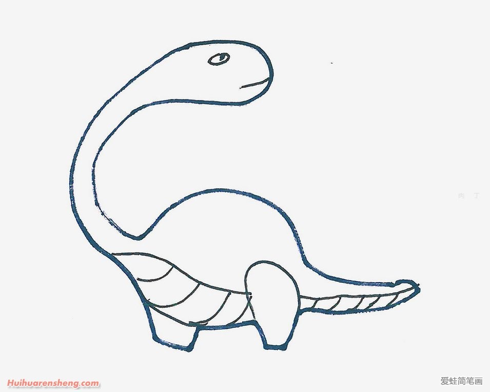 恐龙简笔画