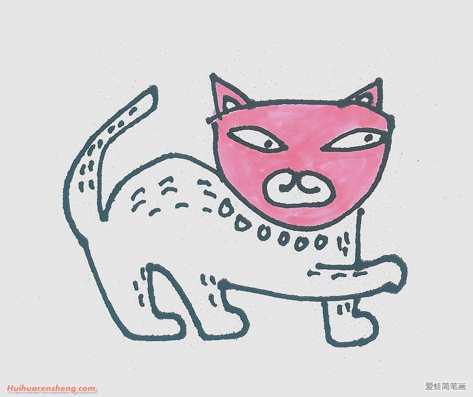 小猫简笔画