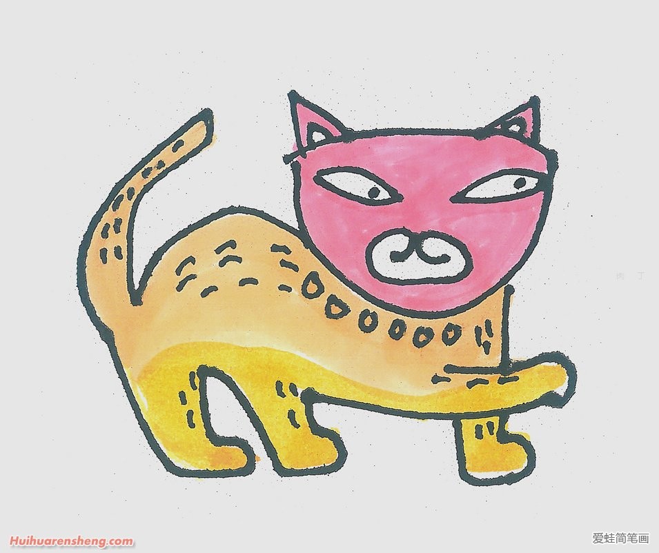 小猫简笔画