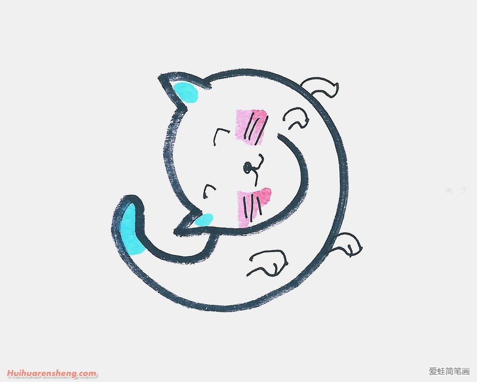 小猫简笔画