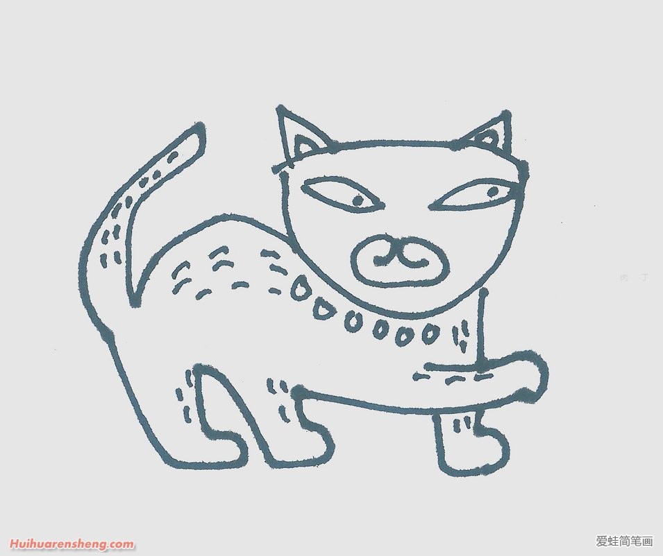 小猫简笔画