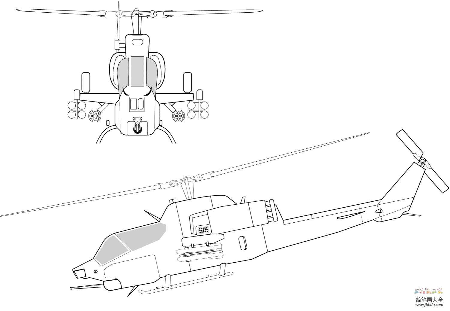 AH-1W超级眼镜蛇直升机