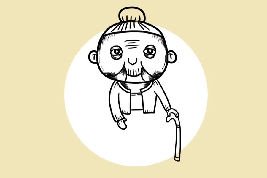 老奶奶怎么画-图6 老奶奶怎么画-图6