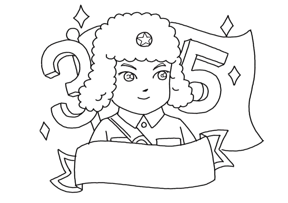 3月5日学习雷锋主题简笔画-图4