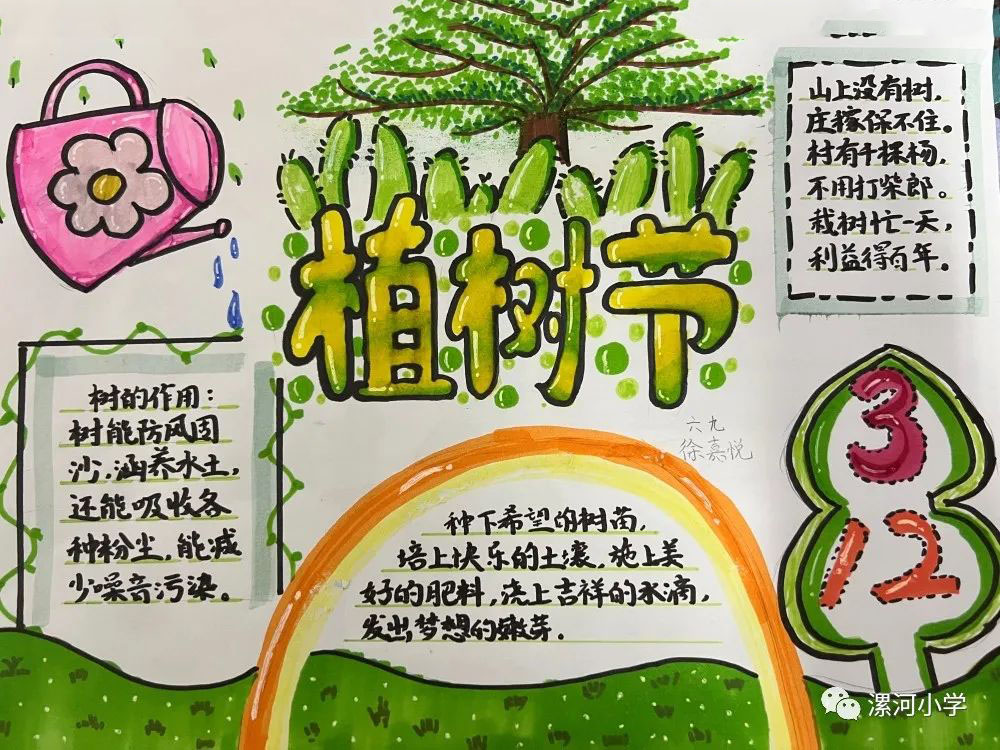 植树节系列活动手抄报—播种绿色梦想-图6