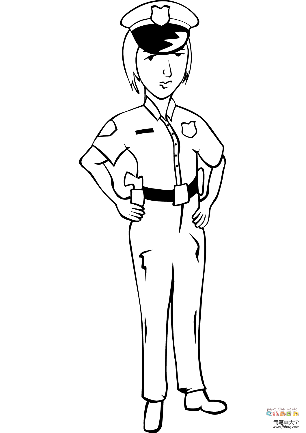 女警官