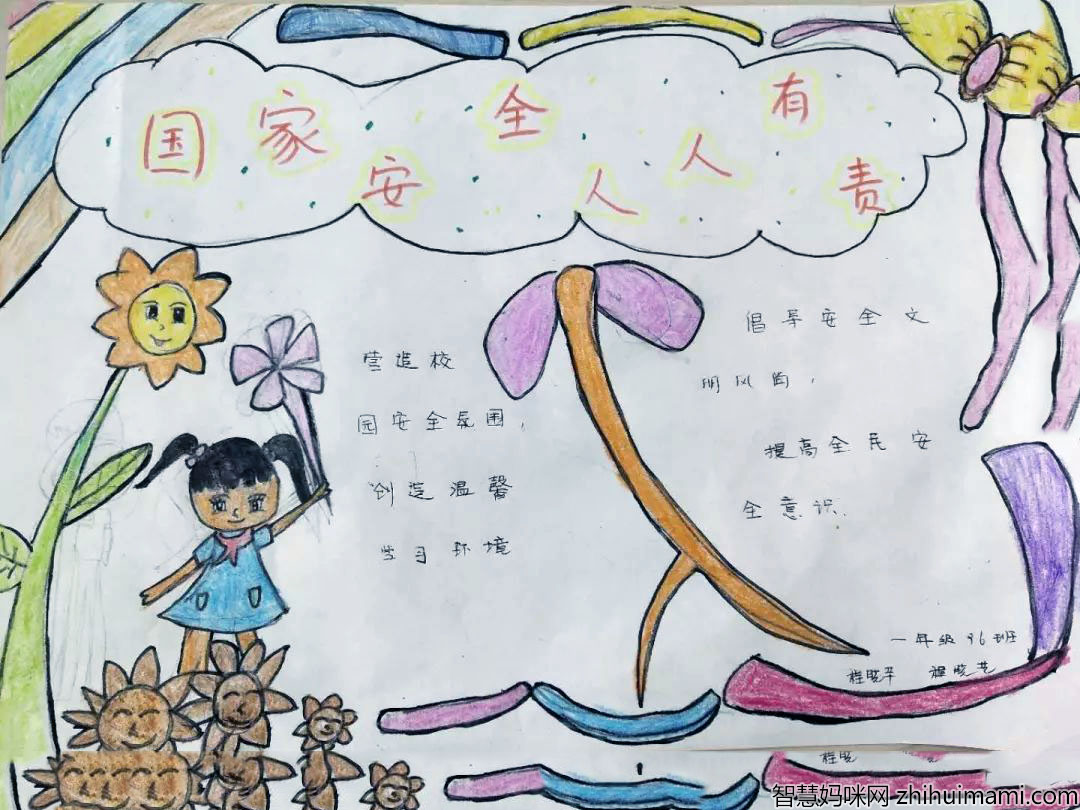 全民国家安全教育日手抄报优秀作品-图4