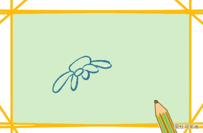 菊花简笔画