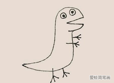 恐龙简笔画