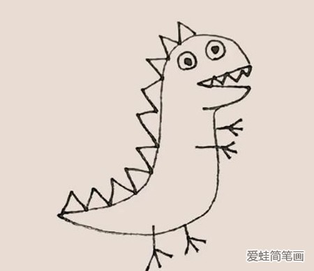 恐龙简笔画