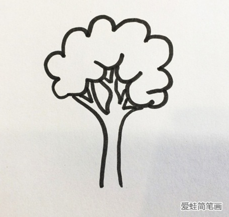 花草树木简笔画