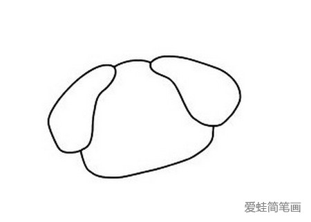 可爱的小狗简笔画