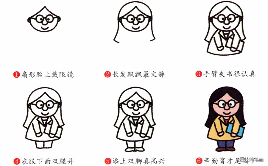 老师简笔画