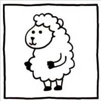 四步画出可爱简笔画 棉花糖一样的绵羊