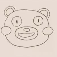 熊本熊简笔画画法