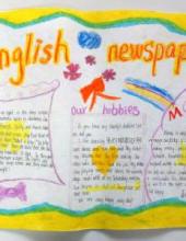 几张漂亮的小学生英语手抄报