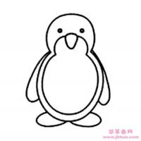 小企鹅简笔画图片