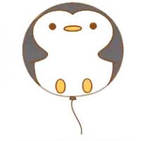 企鹅气球简笔画