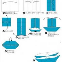 幼儿手工折纸：折纸船的N种折法!