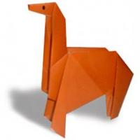 幼儿手工折纸--立体的小马