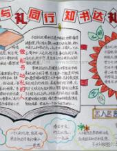 “知书达礼”主题读书小报
