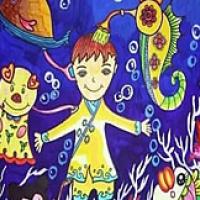 海底世界真奇妙优秀儿童画作品