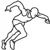 【短跑运动员】短跑运动员简笔画简单画法图片