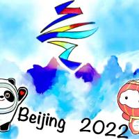 “迎战冬奥会,一起向未来”主题绘画