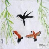 燕子飞来春意闹