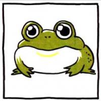 四步画出可爱简笔画 大眼睛大嘴巴的青蛙