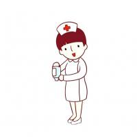 漂亮的护士简笔画图片 护士的简单画法