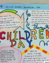 “children&amp;#039;s day”英语小报