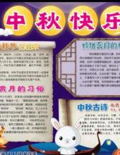 中华传统文化 中秋手抄报图片
