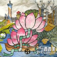 优秀小学生获奖科幻画《净化》欣赏