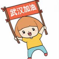 2020武汉加油简笔画步骤画法图片