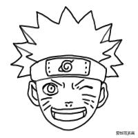 火影忍者--鸣人简笔画图片