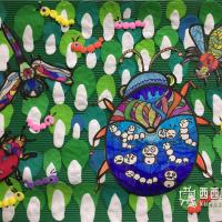 二等奖小学生获奖科幻画《智能害虫捕捉器——机器昆虫》赏析