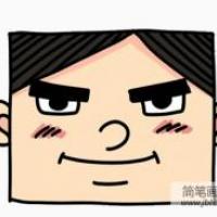 爸爸的头像简笔画画法