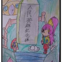 清明节的来历儿童画-清明节的祭奠